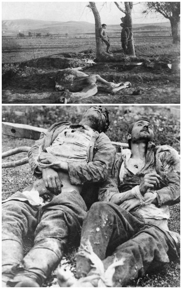 087. Έλληνες σκοτωμένοι και ακρωτηριασμένοι